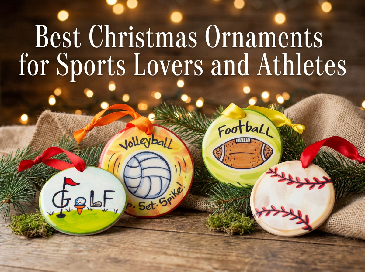 Best Christmas Ornaments for Sports Lovers and Athletes