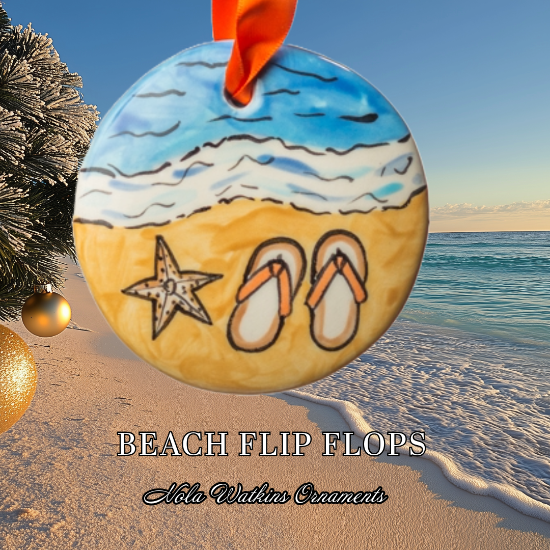 Flip Flop Starfish - The Nola Watkins Collection