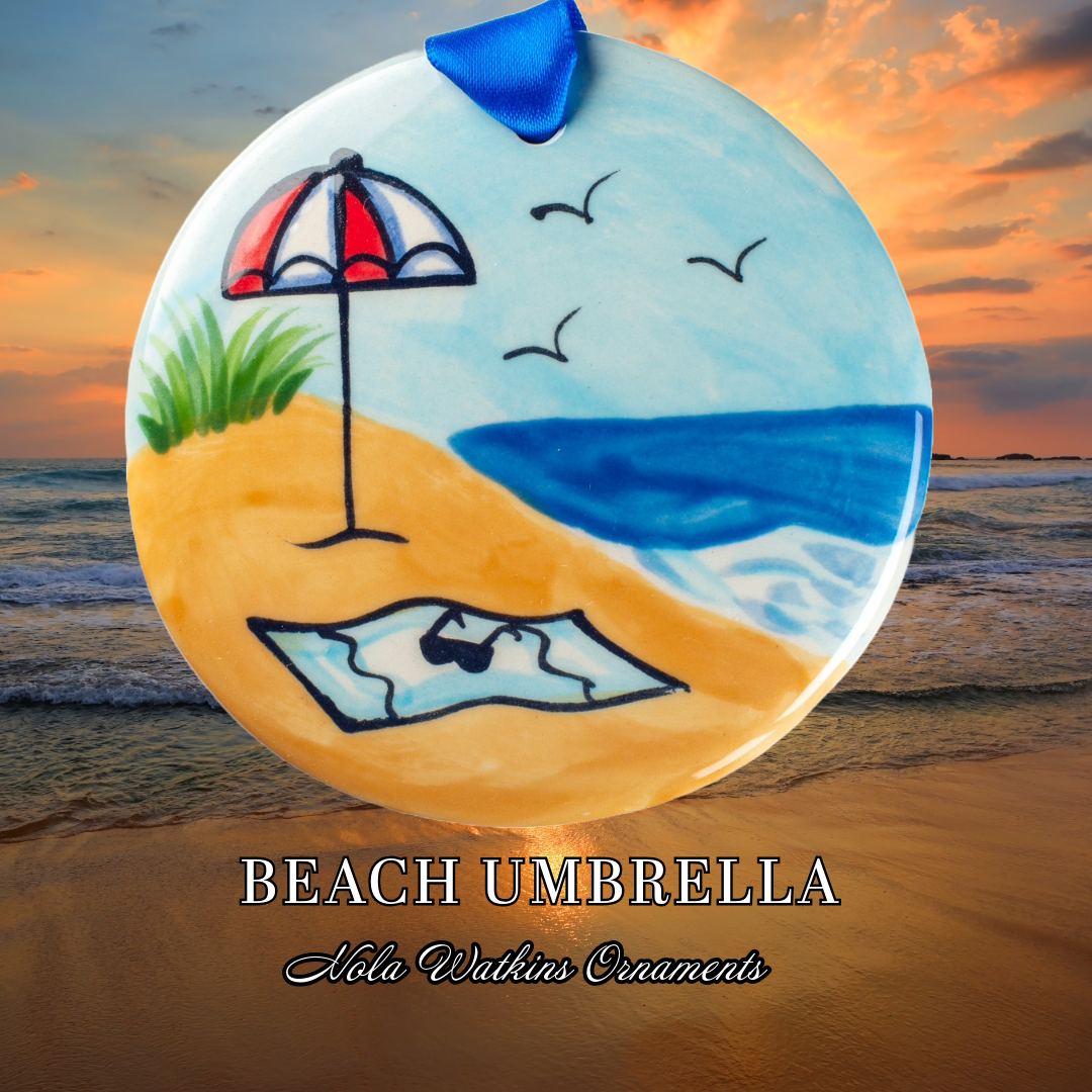 Beach Umbrella - The Nola Watkins Collection