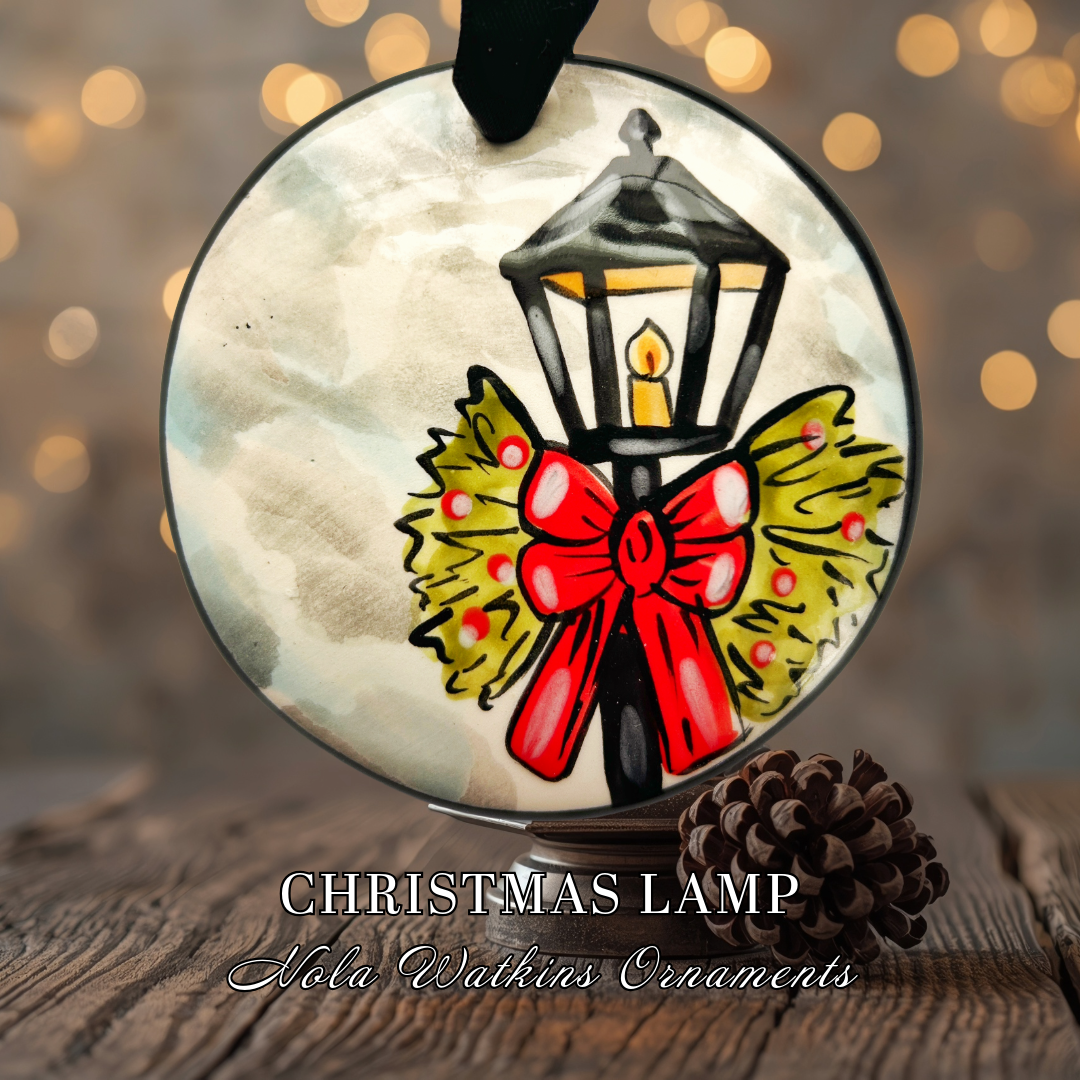 Christmas Lamp - The Nola Watkins Collection