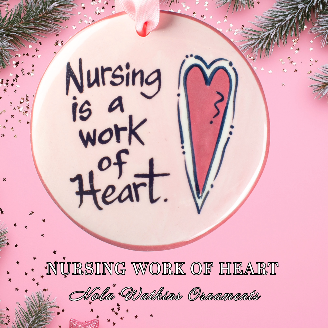 Nursing Work of Heart Pink