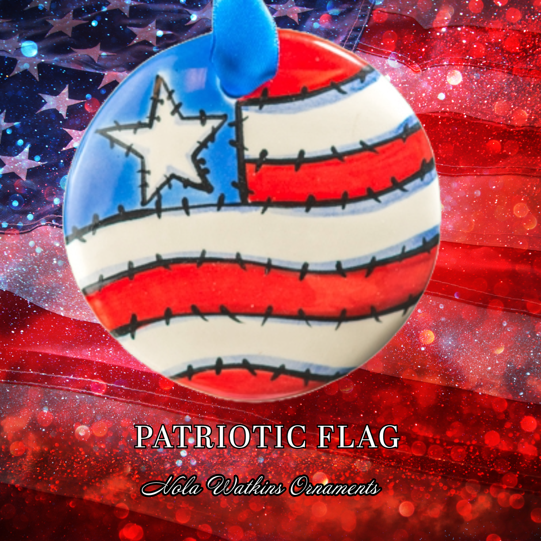 Patriotic Flag - The Nola Watkins Collection