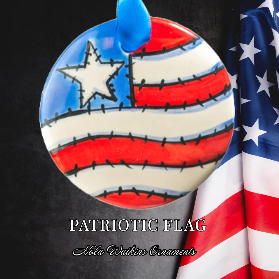 Patriotic Flag - The Nola Watkins Collection