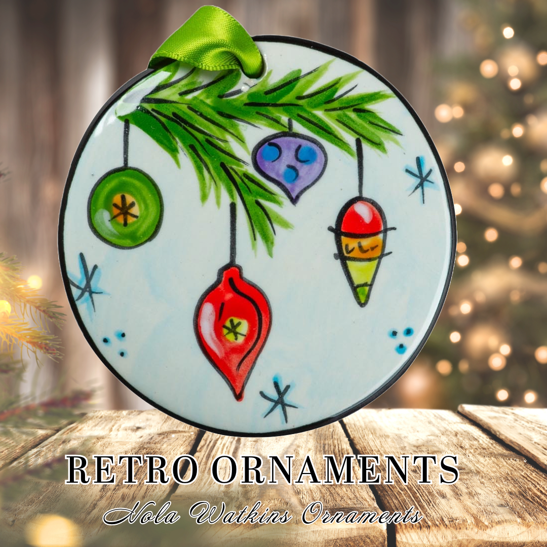 Retro Ornaments