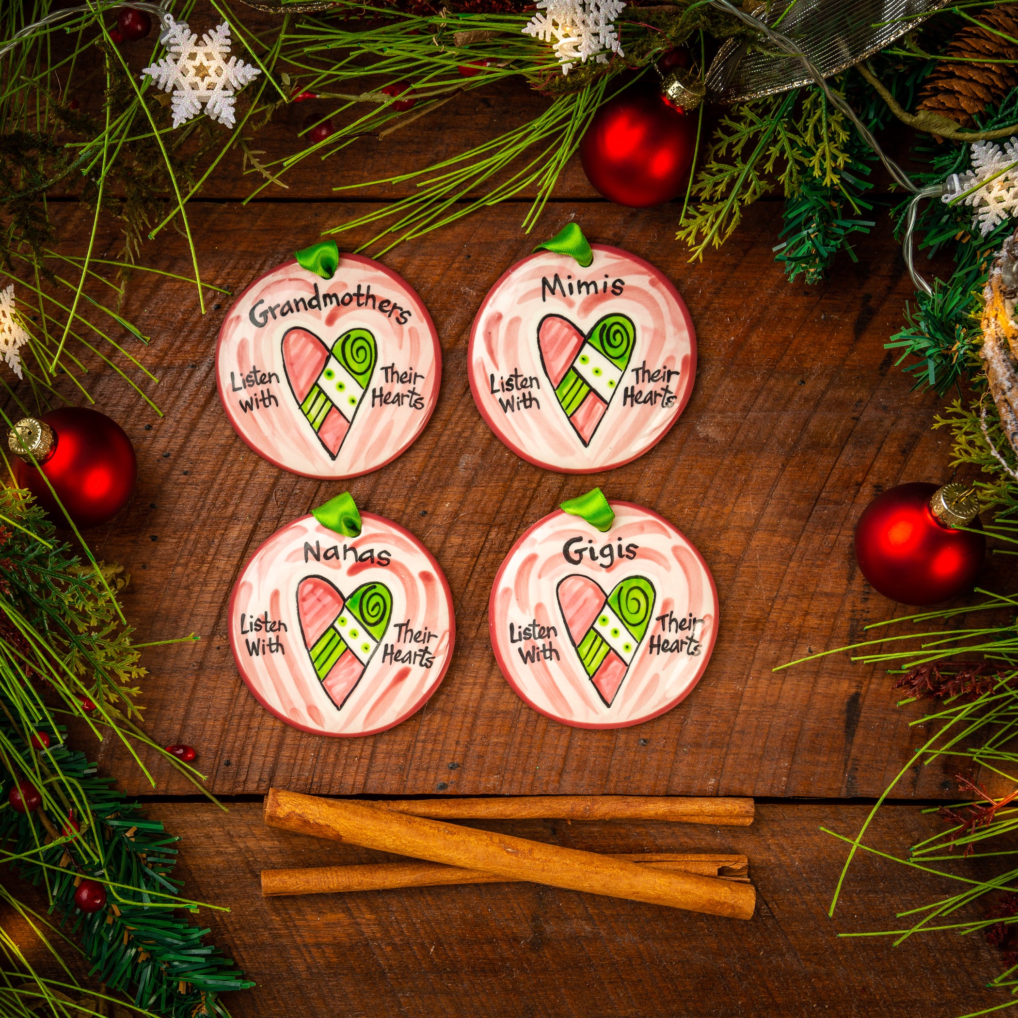 Grandmothers Handpainted Ornament - The Nola Watkins Collection