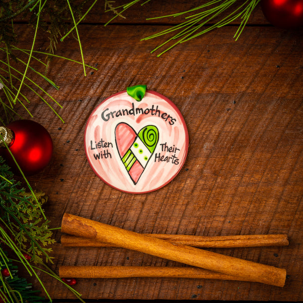 Grinchmas Heart Hands Handpainted Ornament – The Nola Watkins Collection