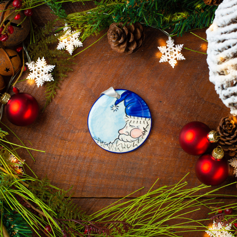 Classic Collection Blue Handpainted Ornament - The Nola Watkins Collection
