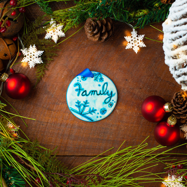 Family Handpainted Ornament - The Nola Watkins Collection
