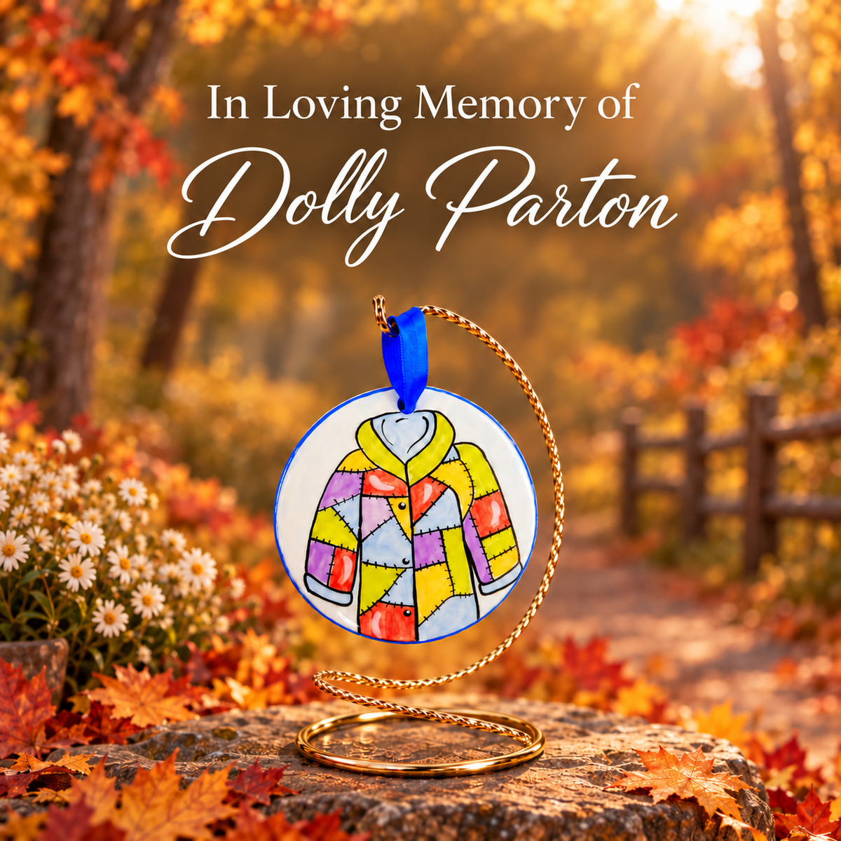Dolly In Remembrance Coat of Many Colors