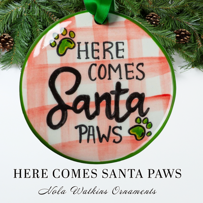 Here Comes Santa Paws - The Nola Watkins Collection