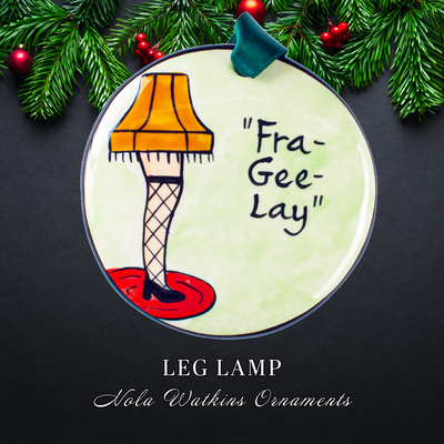 "Fra Gee Lay" Leg Lamp - The Nola Watkins Collection