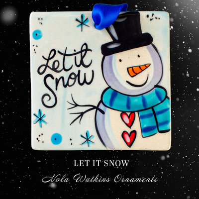 Let It Snow Square - The Nola Watkins Collection