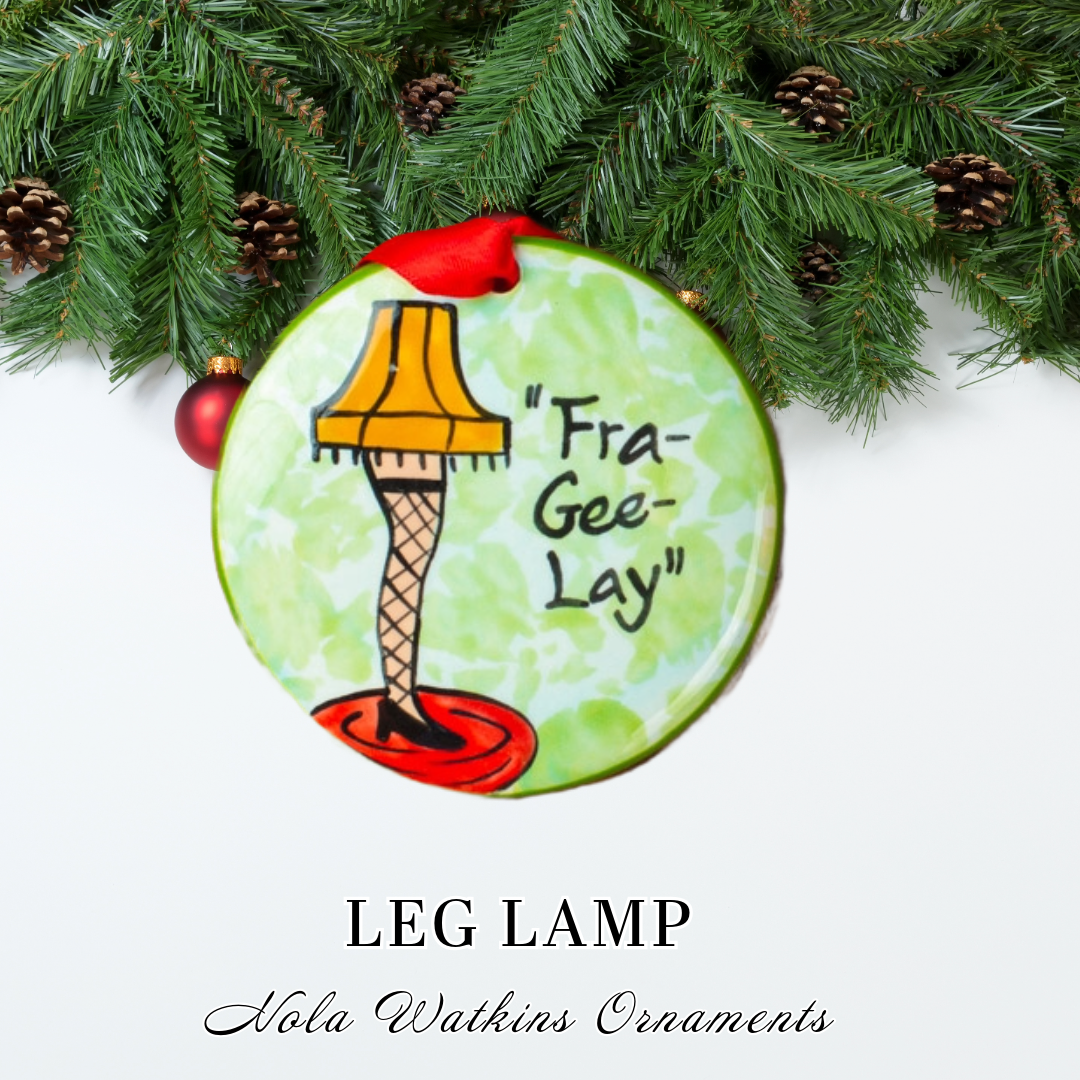 "Fra Gee Lay" Leg Lamp