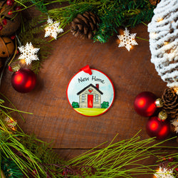 New Home - Personalized Hand-painted Ornament from The Nola Watkins Collection™ - The Nola Watkins Collection