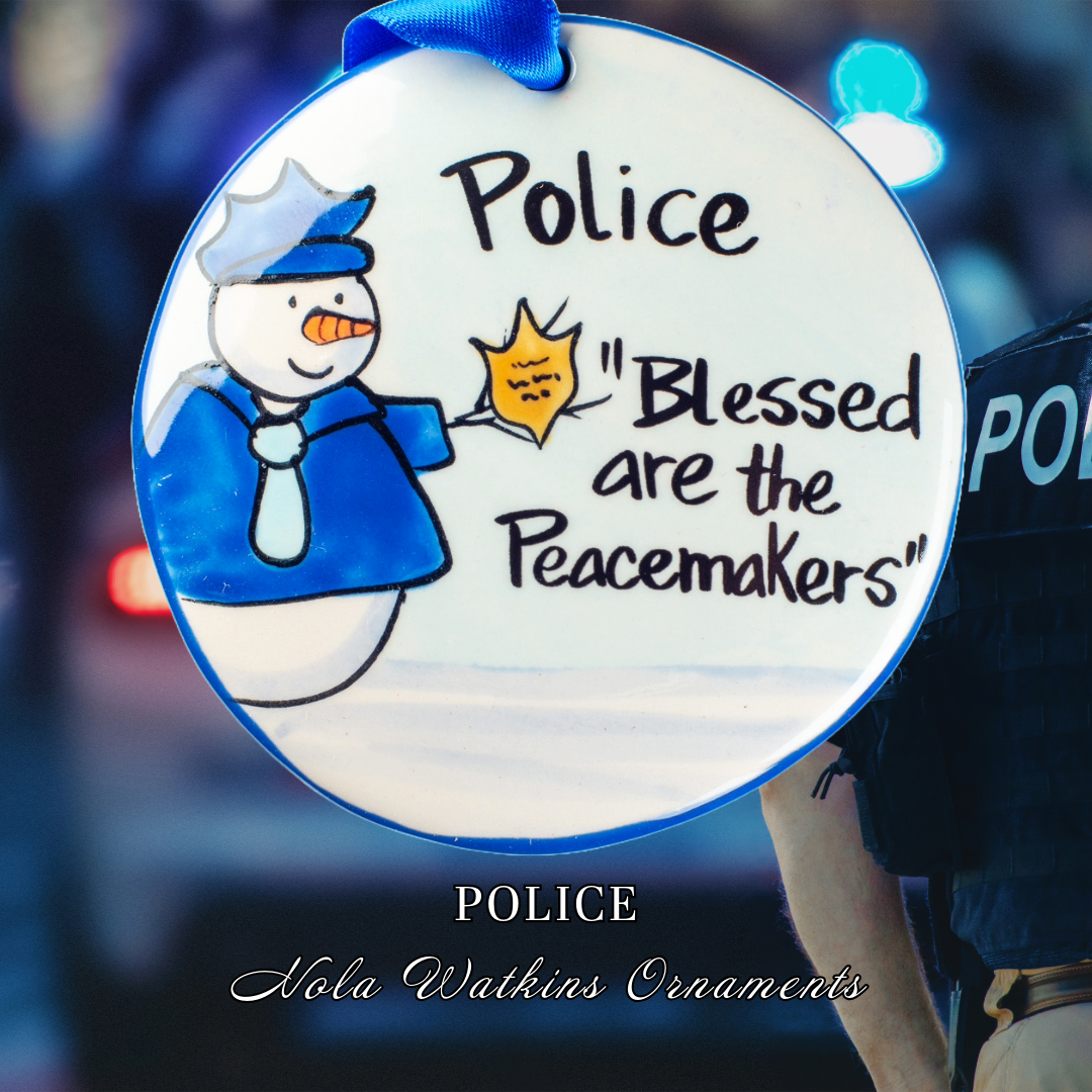 Police Snowman