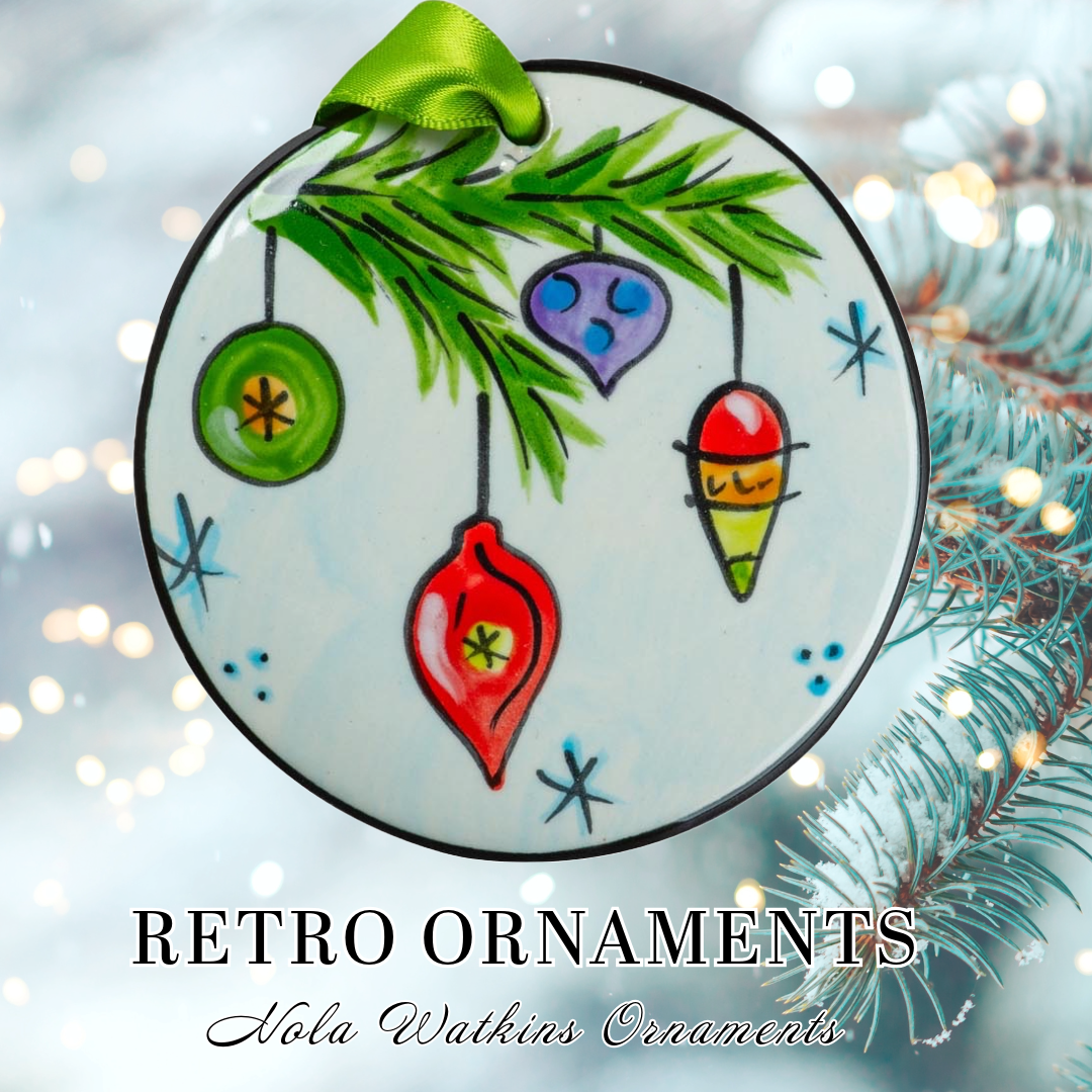 Retro Ornaments