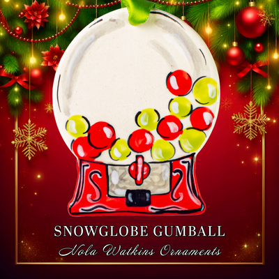Snowglobe Gumball - The Nola Watkins Collection