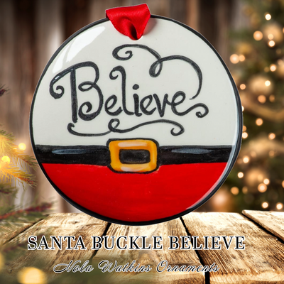Santa Buckle Believe - The Nola Watkins Collection