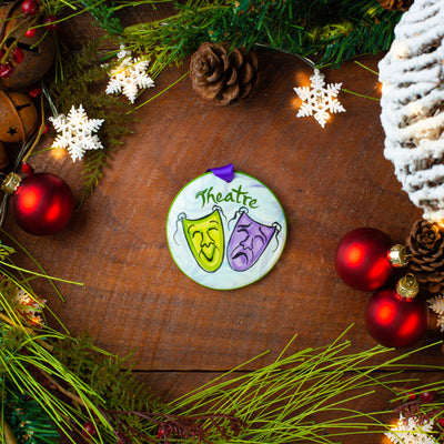 Theatre Handpainted Ornament - The Nola Watkins Collection