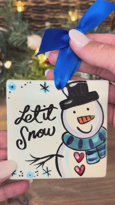 Let It Snow Square