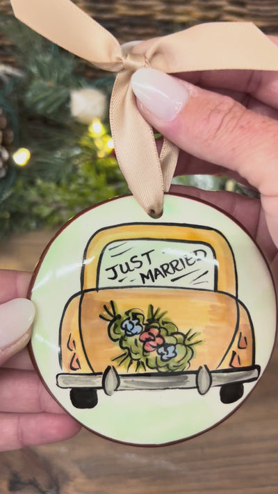 Just Married Car