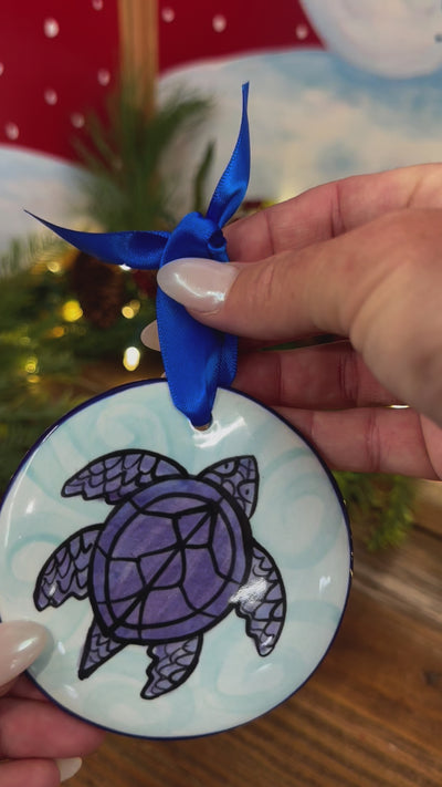Sea Turtle Purple