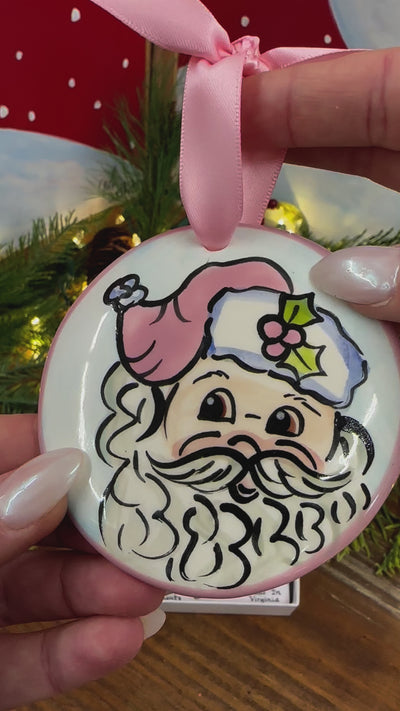 Retro Santa Pink