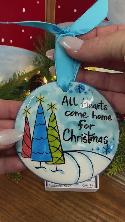 All Hearts Come Home For Christmas Blue