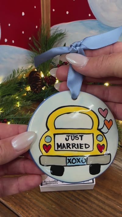 Just Married Car