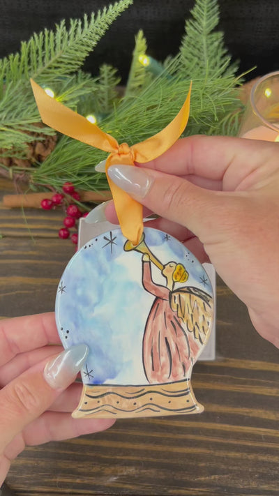 Snow Globe Angel