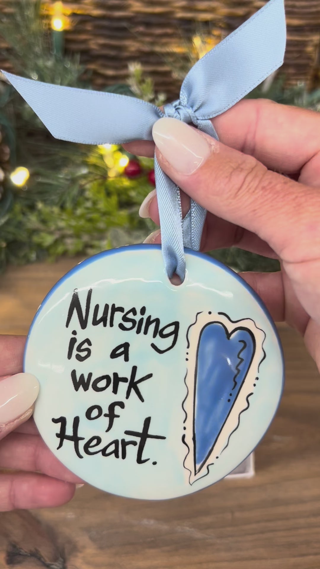 Load video: Nursing Work of Heart Blue