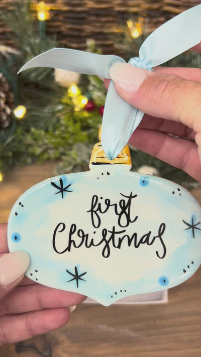 First Christmas Blue
