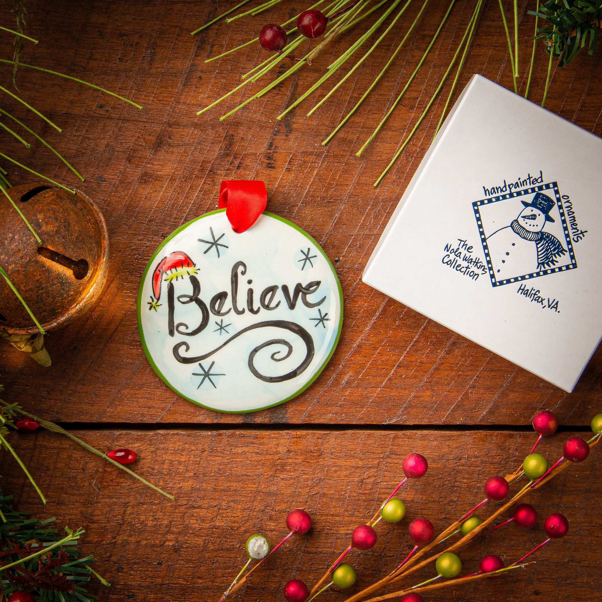 Christmas ornament Package - Personalized Hand-painted Ornament from The Nola Watkins Collection™ - The Nola Watkins Collection