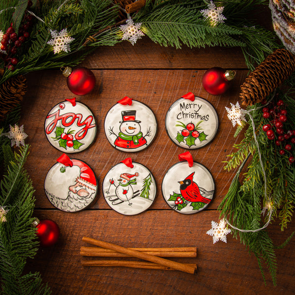 Classic Collection 2022 Ornaments Package - Personalized Hand-painted Ornaments Gift Set from The Nola Watkins Collection™ - The Nola Watkins Collection