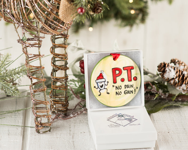 Physical Therapist Handpainted Ornament - The Nola Watkins Collection
