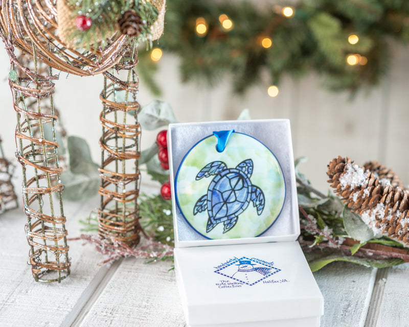 Beach Ornaments | Handpainted Ornaments from the Nola Watkins Collection - The Nola Watkins Collection
