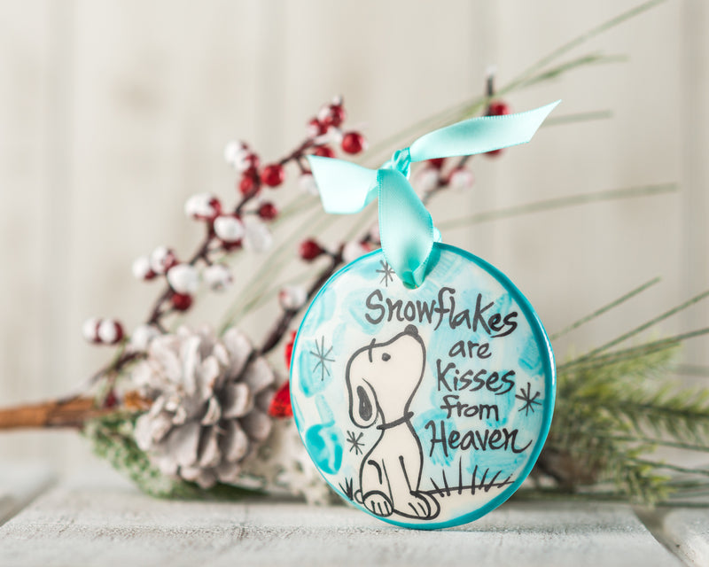 Snowflakes Handpainted Ornament - The Nola Watkins Collection