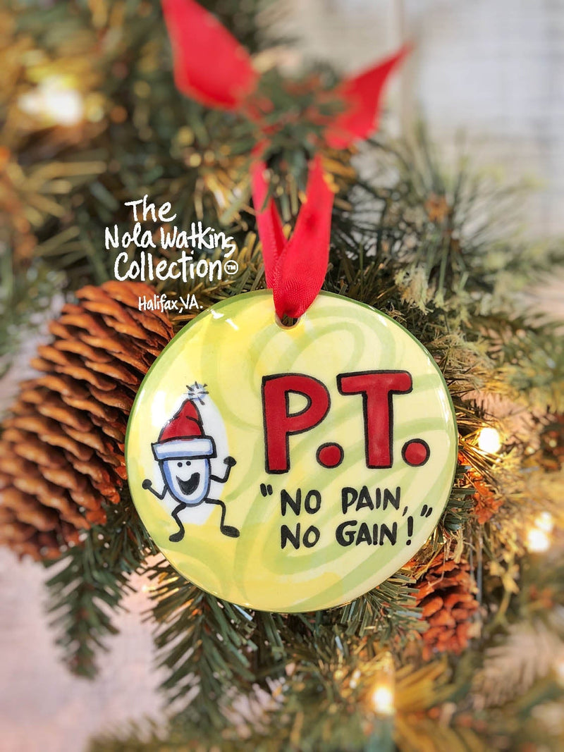 Physical Therapist Handpainted Ornament - The Nola Watkins Collection