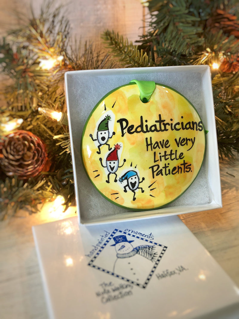 Pediatrician Handpainted Ornament - The Nola Watkins Collection